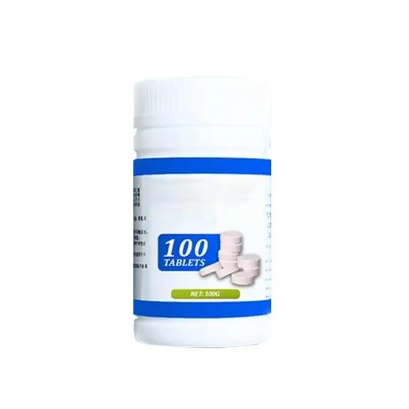 100pcs Swimming Pool Cleaning Tablet Effervescent Home Concentrated Cleaner - Цвет: 2