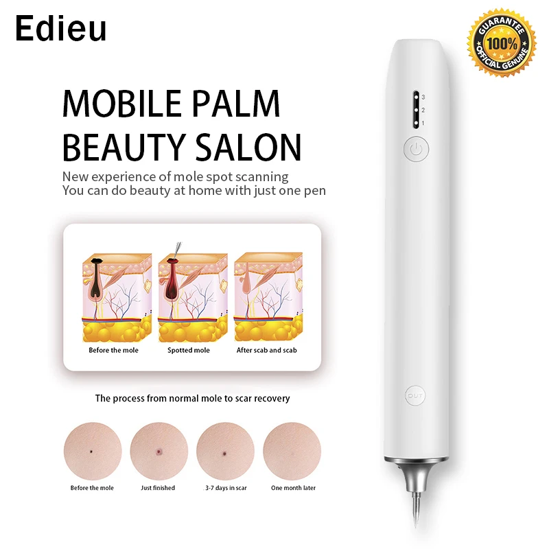 

Laser Plasma Pen Freckle Remover Machine LCD Mole Removal Dark Spot Remover Skin Wart Tag Tattoo Remaval Tool Beauty Salon
