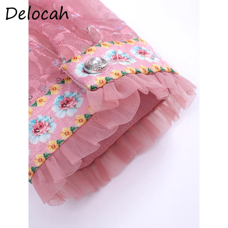 Delocah Women Fashion Autumn Designer Party A