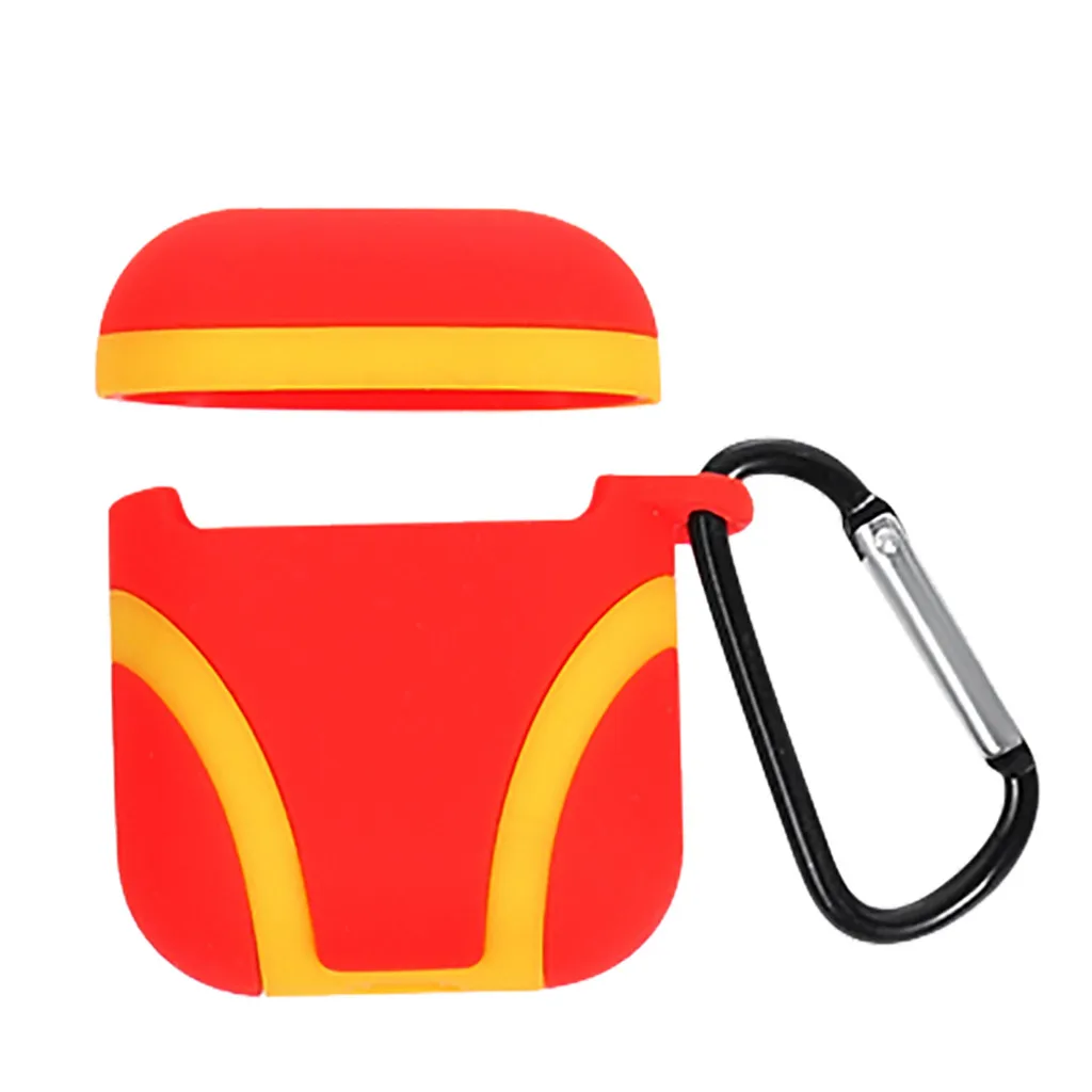 Earphone Case For Apple AirPods 2 Silicone Cover Wireless Bluetooth Headphone for Air Pods Case Protective For AirPods 103#B