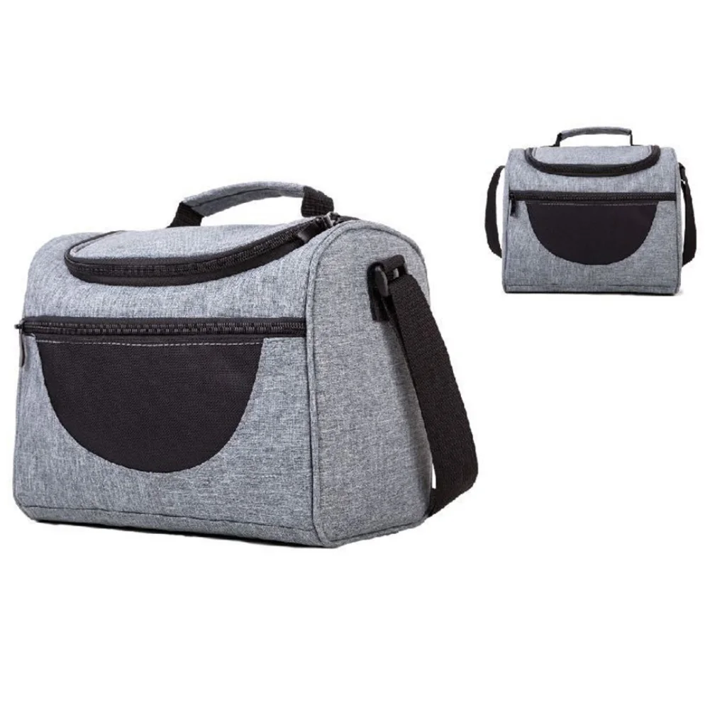 Hot Large capacity Waterproof Insulated Portable Handheld Lunch Bag Fresh Preservation Bento Box Holder Pouch
