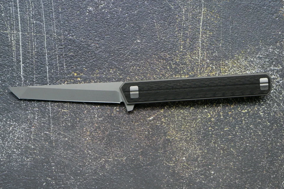 TIGEND custom quartermaster Флип складной нож M390 порошок сталь титан+ рычаг CF кемпинг открытый фрукты Карманные Ножи EDC