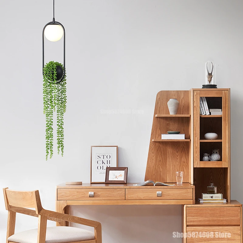 Скандинавский DIY подвесной светильник для растений s Skygarden цветочный горшок