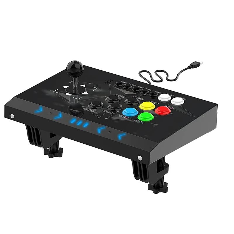 Gewond raken Glad Geruïneerd Arcade Fight Stick Joystick Fighting Game Controller Customize Buttons  Suitable for NEOGEO Mini/PC/PS Classic/NS/ PS3/Android|Gamepads| -  AliExpress