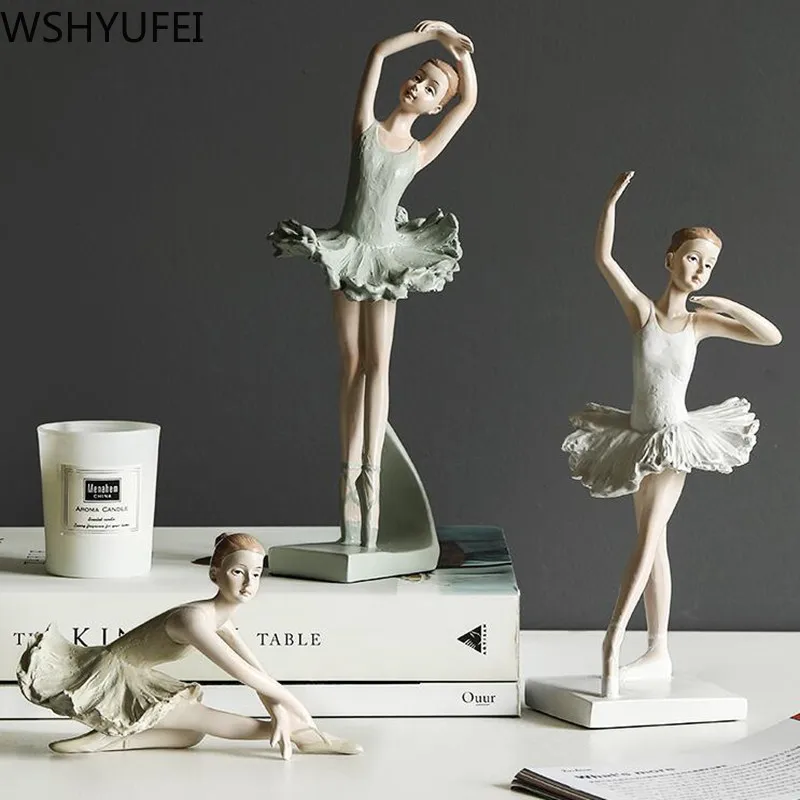 Креативная балетная танцовщица милая девочка маленькие украшения Искусство дом