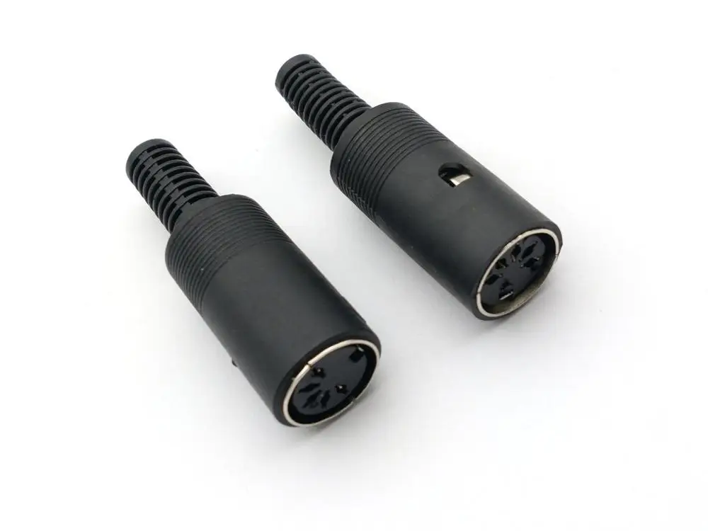 50 шт. 5 контактный разъем для кабеля DIN|socket connector|socket pinsocket cable |