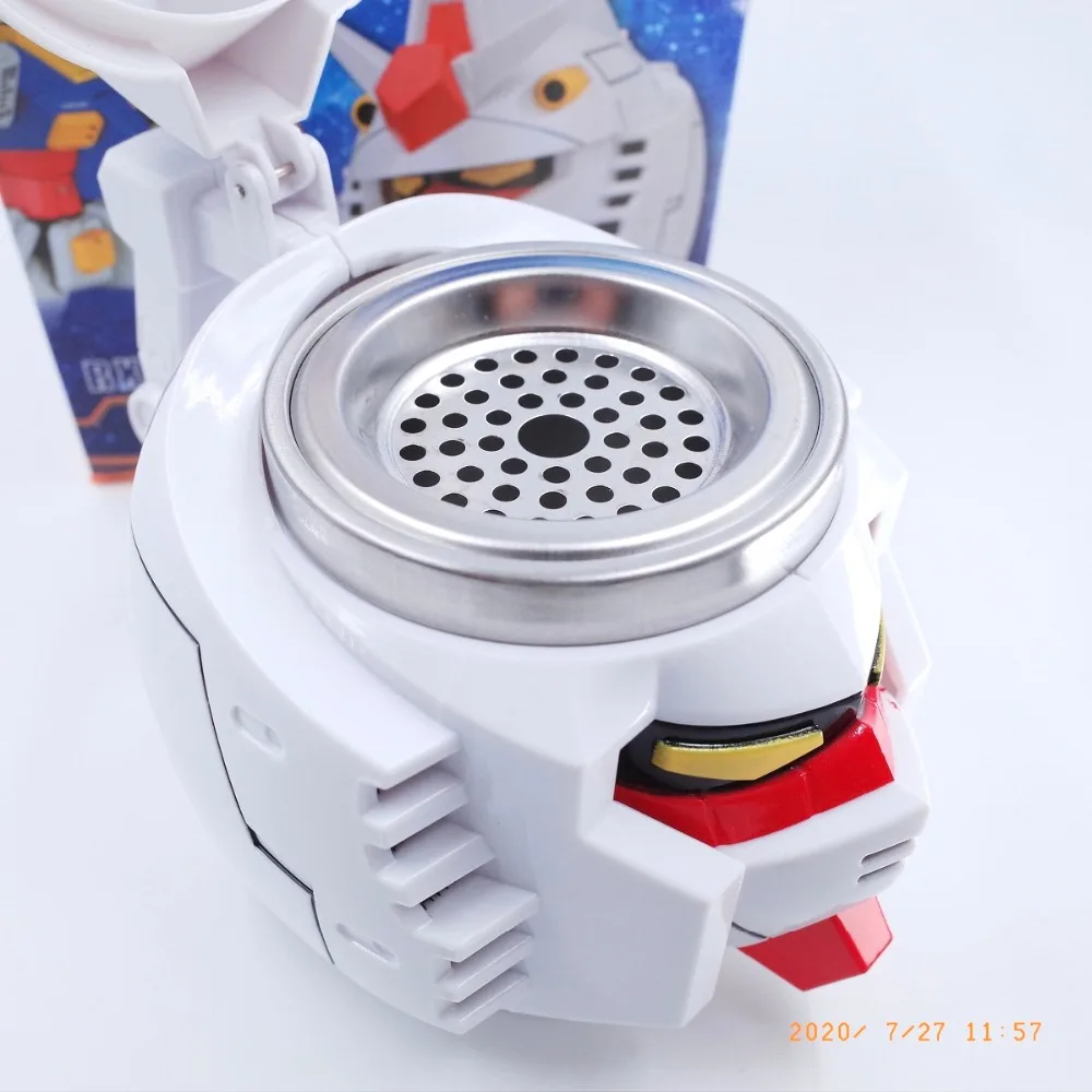 Ready Player One Creative GUNDAM RX-78 변환 로봇 400ml PC + 스테인레스 스틸 머그컵 사무용 워터 컵