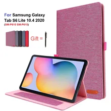 

Case for Samsung Galaxy Tab S6 Lite 2020 SM-P610 P615 Tablet Stand cover for funda tablet samsung galaxy tab S6 Protective Shell