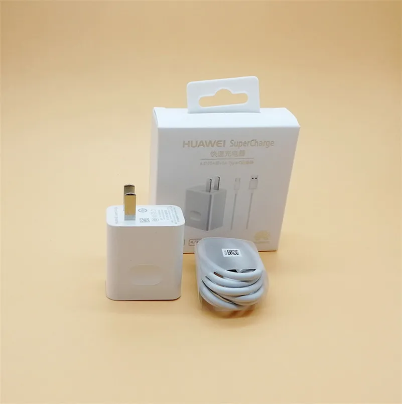 Для huawei supercharge зарядное устройство супер Зарядка адаптер питания для huawei p20 p10 MATE 9 10 20 nova 5 honor 10 note 10