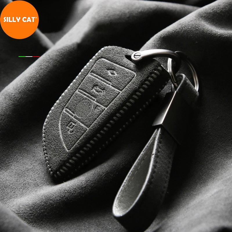 Меха ключа автомобиля чехол подходит для BMW брелка с ключом детей возрастом 2 3 5 7