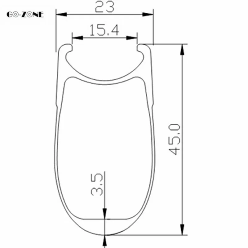 Go-zone Rodas carbono 700c 45x23 мм clincher дорожный велосипед колеса Powerway R39 100x9 130x9 карбоновая колесная стойка 1423 спицы