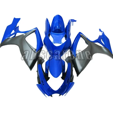 Полный комплект обтекателей для Suzuki GSXR600 GSXR750 K6 2006 2007 G-SXR600 06 ABS пластик впрыска кузова мотоцикла глянцевый синий серый