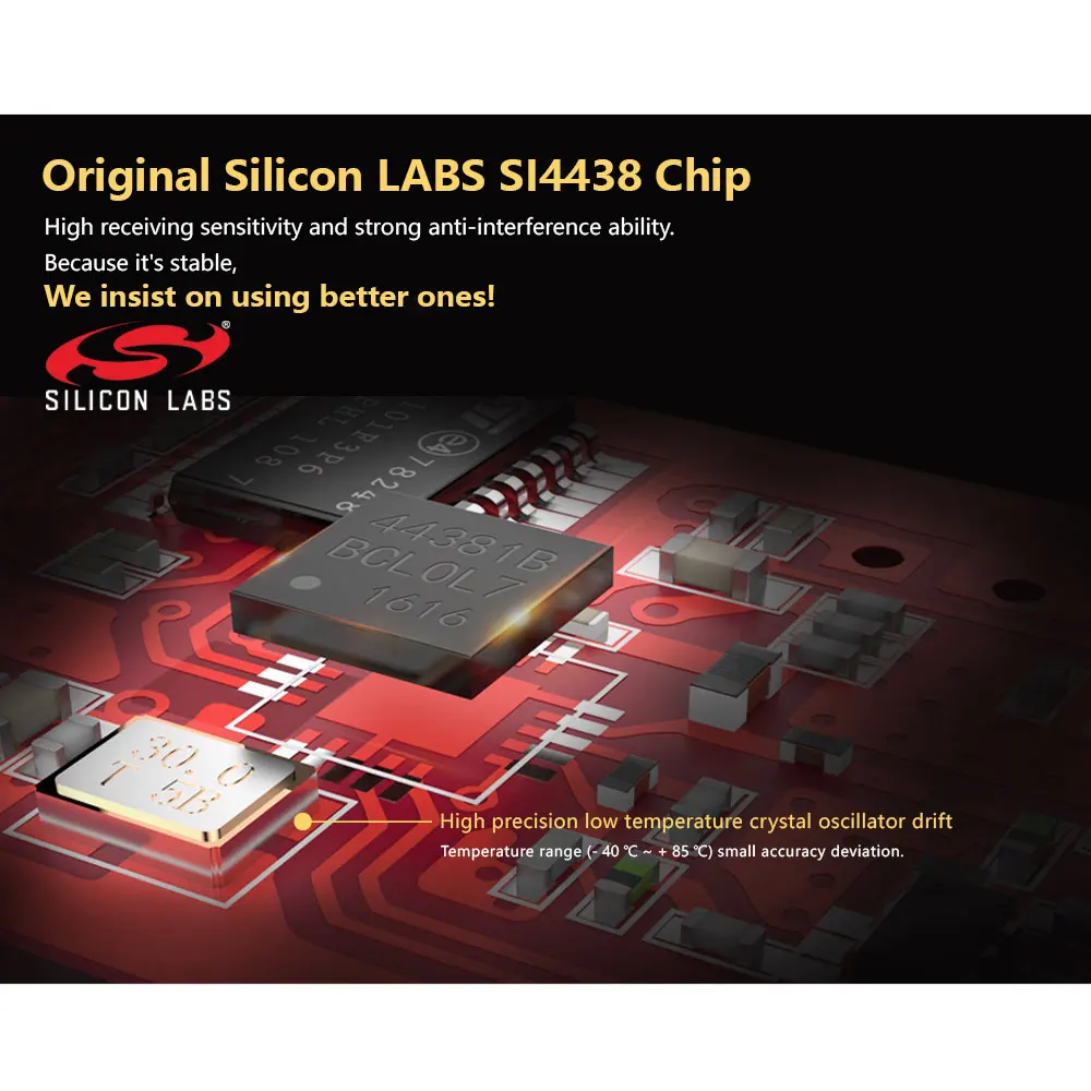 AS13 TTL 433mhz 100mW SI4438 беспроводной приемник передатчика радиочастотный модуль|Детали