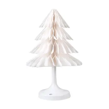 

Mini Recharageable Christmas Tree Desk Lamp USB Colorful LED Touch Control Night Light Xmas New Year Gift Quality