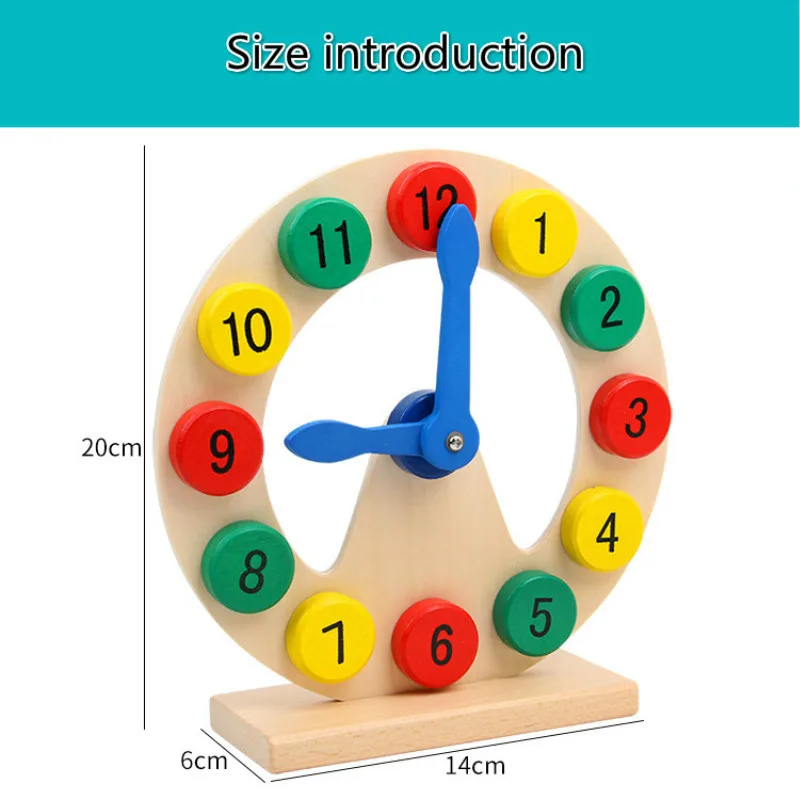 Монтессори Деревянные игрушки Детские Погодный сезон календарь часы время познавательное число геометрическая форма соответствия обучающие средства Математические Игрушки