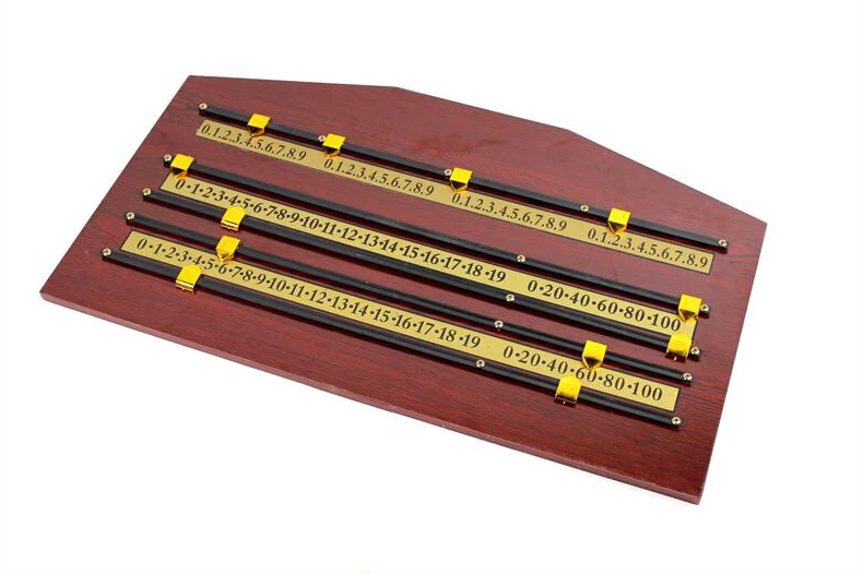 

Billiard Game Referee Scoreboard Professional Billiard Scoreboard For Competition Umpire Accumulate score Billiards Accessories