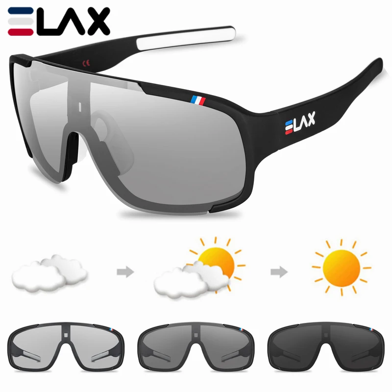 Photochromic Cycling Glasse Uv400 Polarized Cycling Eyewear Outdoor