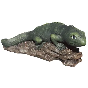 

Decorative figure garden Iguana 47cm. Concrete-stone color