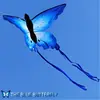 So Beautiful Blue Butterfly Kite Outdoor Fun Kite With 30m Line Kids Toy Summer Sports 1