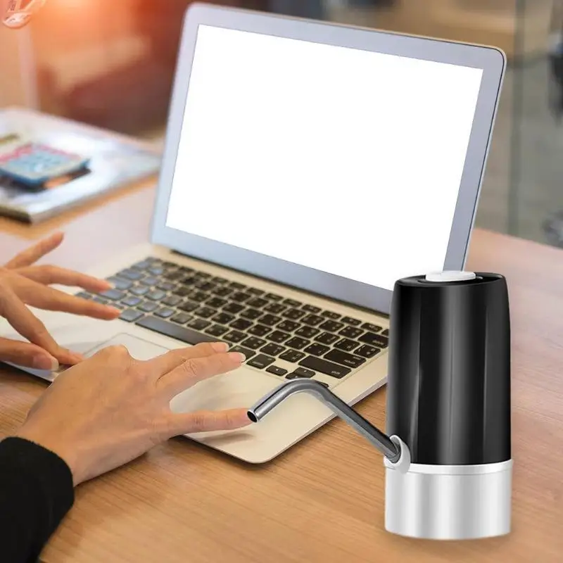 Легкий USB Перезаряжаемый Электрический диспенсер для водяного насоса бутылка питьевой воды