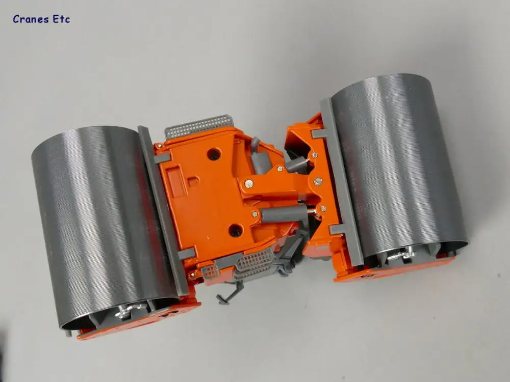 Литой 1:35 Wirtgen HD138 Hamm двухцилиндровый роллер модель
