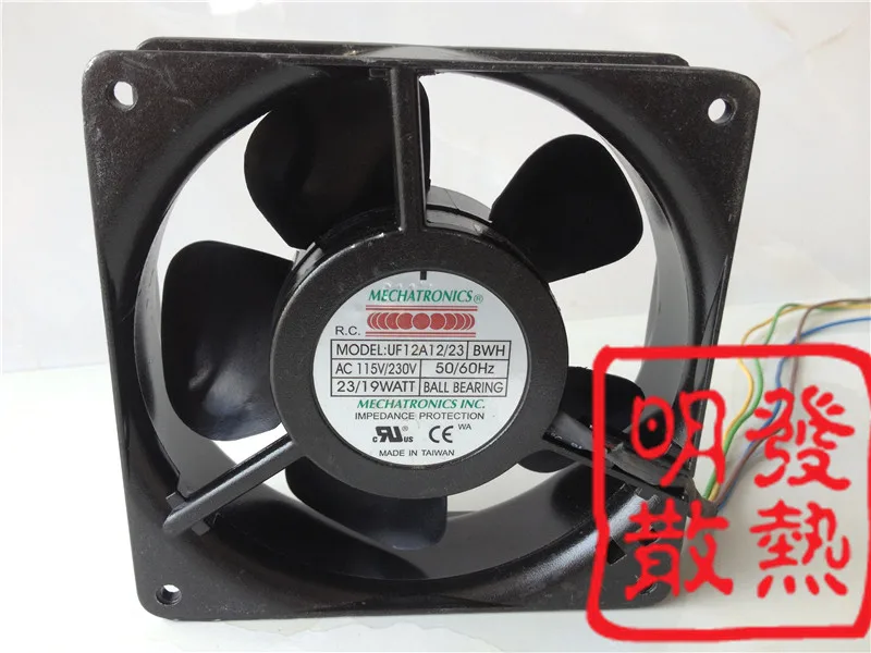 

Korean fan 12038 115V/230V 12cm UF12A12/23 aluminum frame high temperature fan