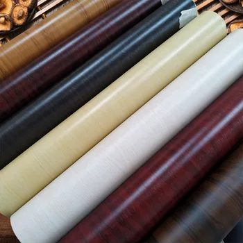 

1M Waterproof Wood Vinyl Wallpaper Roll Self Adhesive Contact Paper Doors Cabinet Desktop Modern Furniture Decorative Sticker