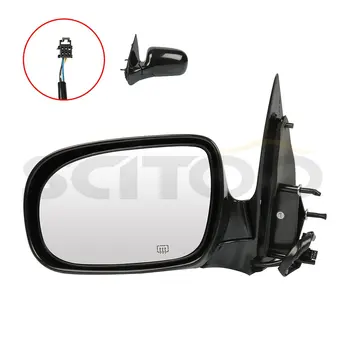 

Scitoo For 97-07 CHEVROLET VENTURE/UPLANDER LH Black Foldaway Power Heated Mirror Auto Replacement Exterior Car Parts
