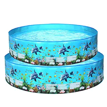 

Inflatable Swimming Pool Thickened Safe Baby Paddling Pool Toy With Repair Patch For Summer Water Fun High Quality Newer