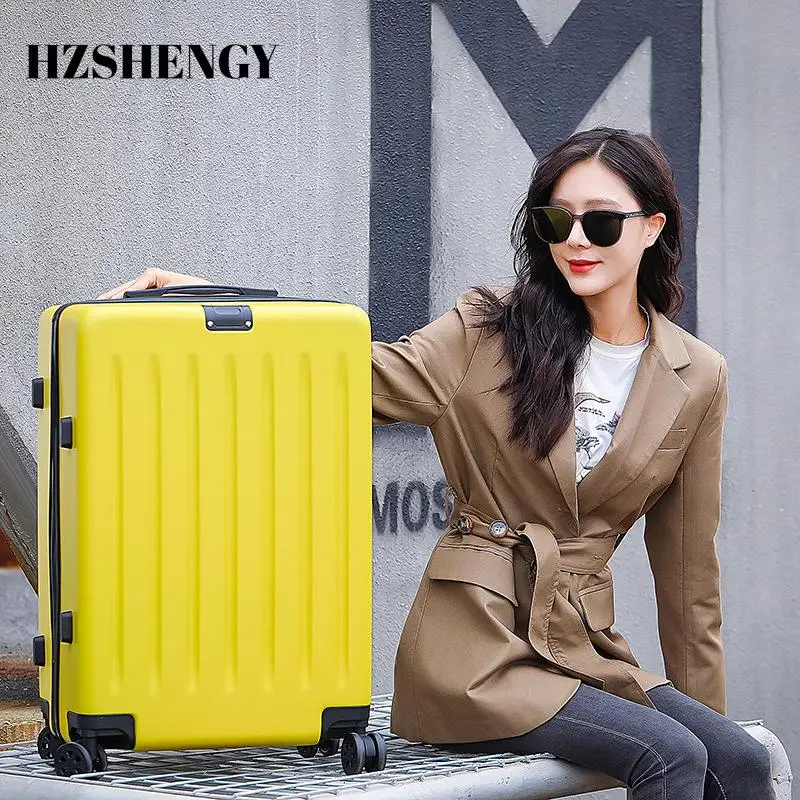 HZSHENGY 2021 Новая модная женская сумка для багажа практичные утепленные на колесиках