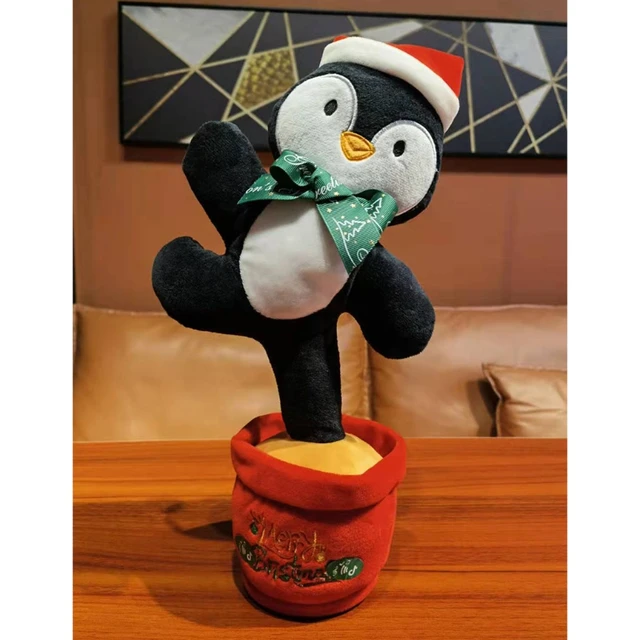 Lovely Soft Toys Recording Doll Unforgettable Warm Most Valuable Christmas Christmas Tree/Elk/Penguin/Snowman 2