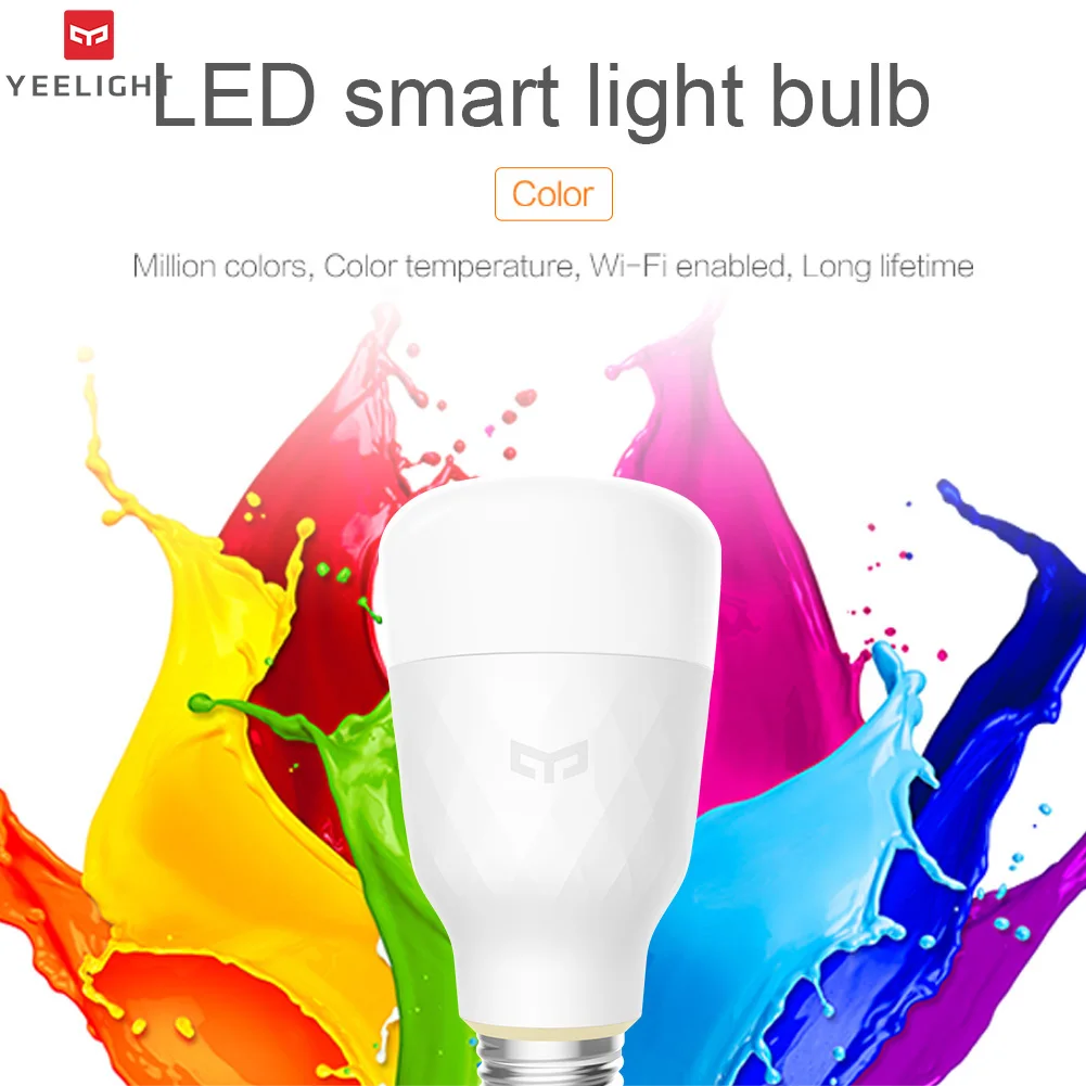 

Novel 10W E27 Smart LED Bulb WIFI Control 800LM Adjustable Color Temperature Shipping