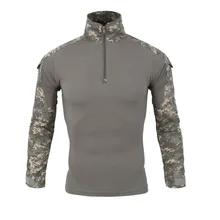 Новая армейская Защитная Военная Униформа Военная Маскировочная проверенная рубашка с длинным рукавом для быстрого штурмового боя