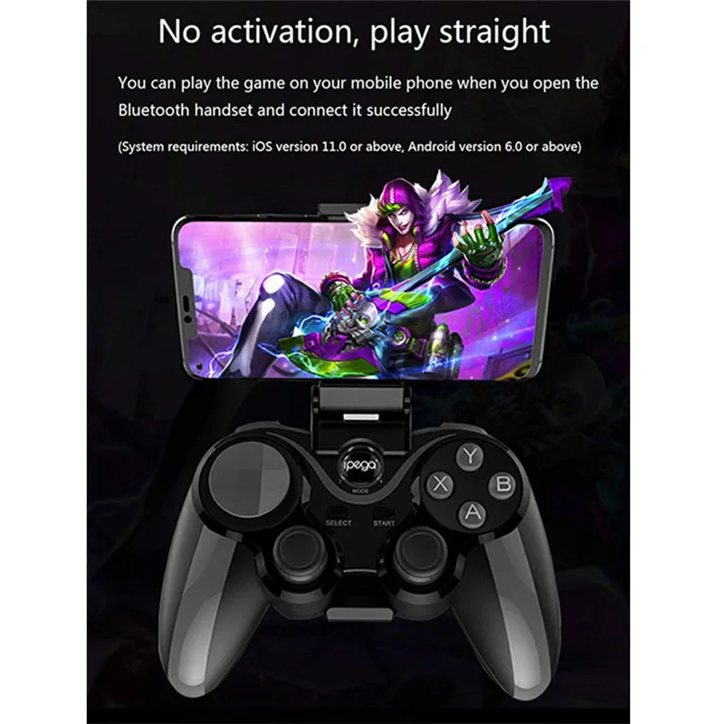 Беспроводной Bluetooth геймпад Телескопический игровой контроллер Джойстик для Ios Android планшет ТВ Джойстик контроллер Pubg контроллер