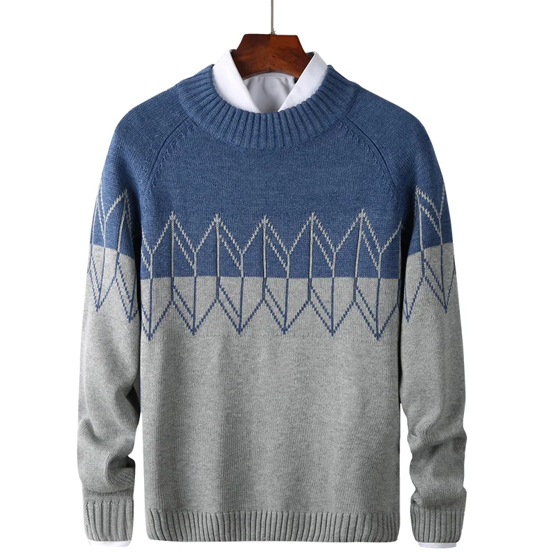 Brand Designer Sweaters Men 2020 Winter Slim Fit Sweater Male Cashmere Knittwear Pullover Mens Patchwork Knitted Outwear Coats Brand Designer Sweaters Men 2020 Winter Slim Fit Sweater Male Cashmere Knittwear Pullover Mens Patchwork Knitted Outwear Coats