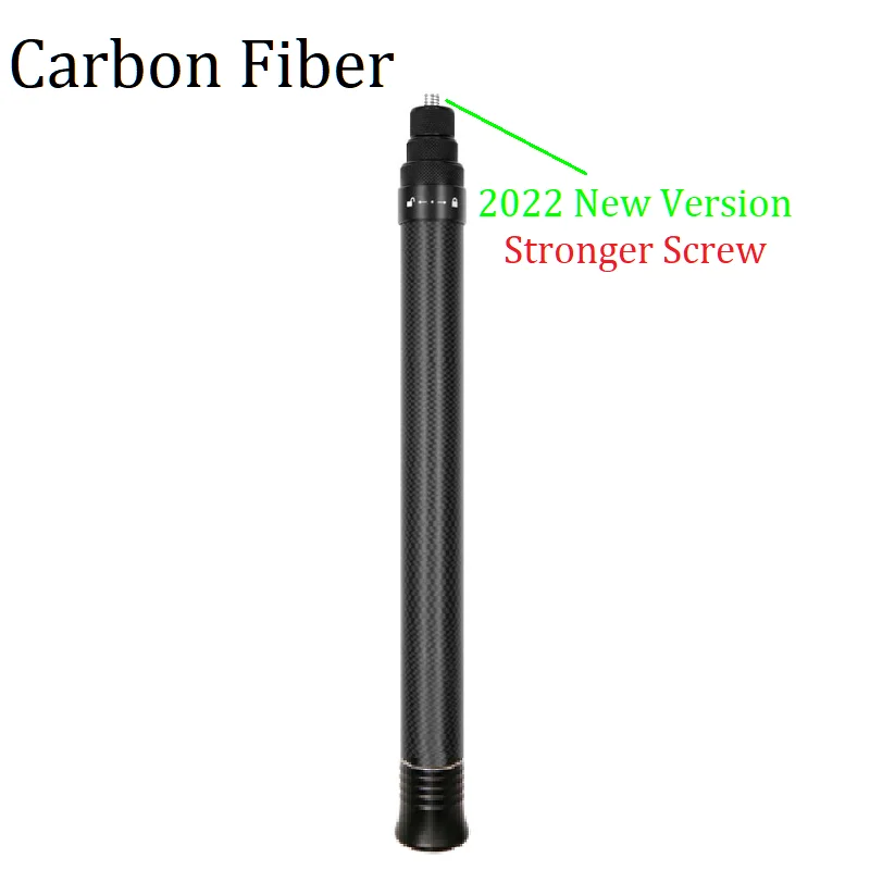 1.5m Ultra-Light Carbon Fiber Invisible Selfie Stick for Insta360 X4 X3/ONE X2/ONE RS R X Accessory selfie stick,sports camera selfie stick