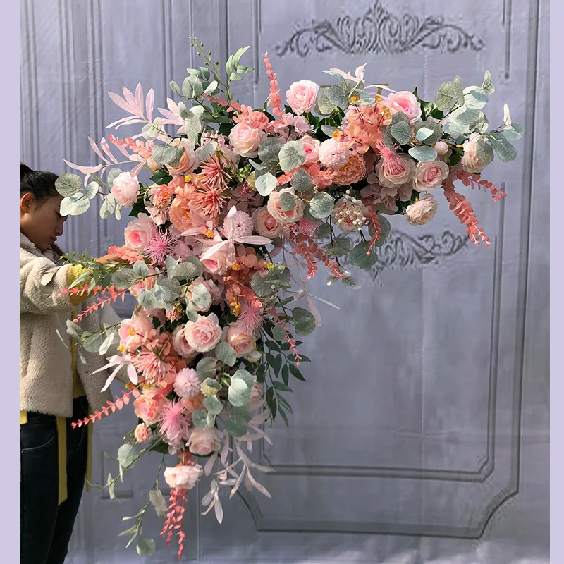 modelo Necesito acento Decoración Triangular Floral para boda, decoraciones artificiales, arreglo  Floral de esquina, Fondo de pared de flores artificiales - AliExpress Hogar  y jardín