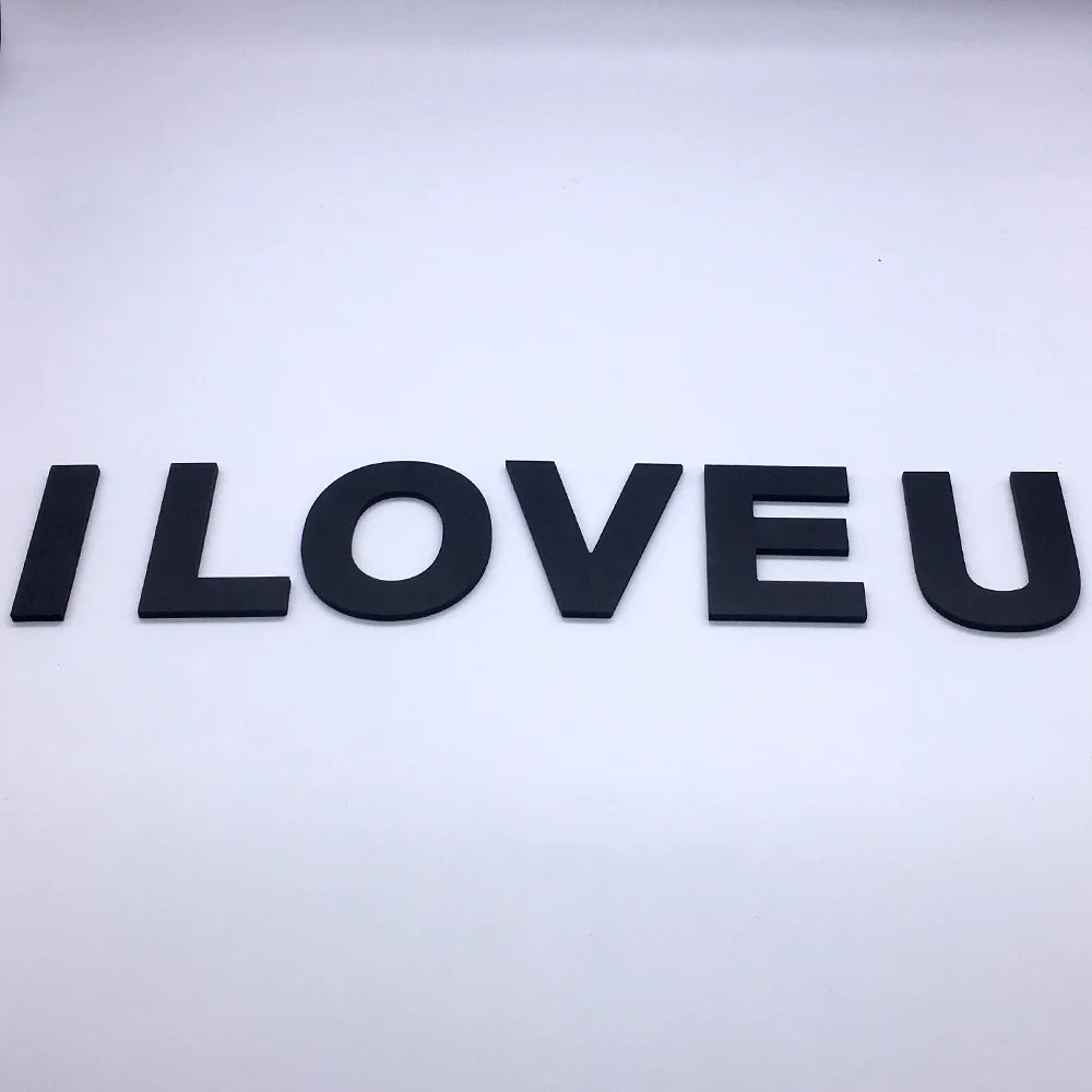 AliExpress, креативные, сделай сам, Настраиваемые украшения, черно-белые, с узором, английская надпись, верхний кейс, горячая распродажа, наклейки на стену