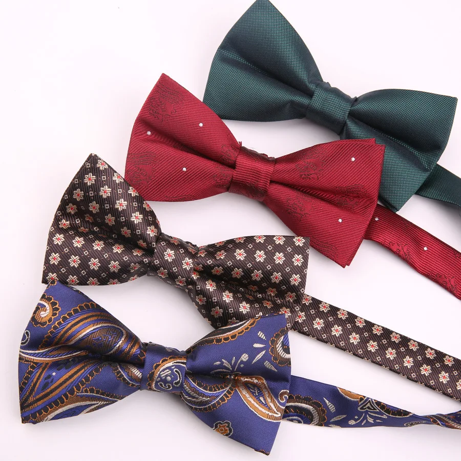 

Sitonjwly Striped Fruit Bowtie for Mens Suit Bowtie Men Fashion Tuxedo Butterfly Business Banquet Party Bow Tie Custom LOGO