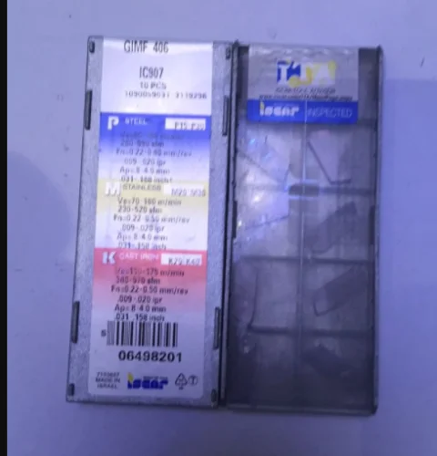 ISCAR 10 шт. карбидные вставки GIMF406 IC907
