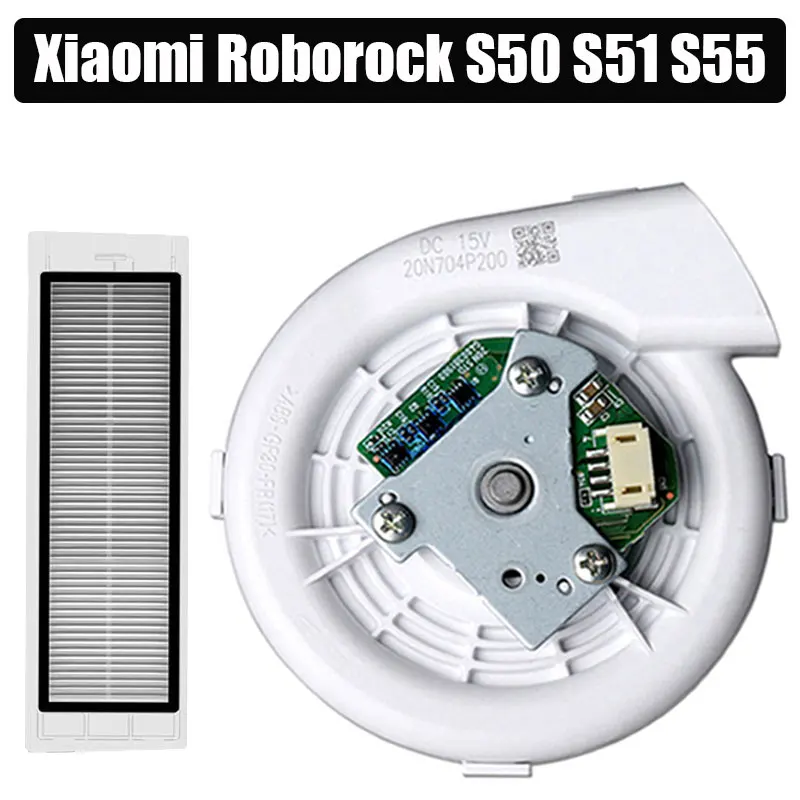 Вентилятор фильтр для XIAOMI Roborock S50 S51 Робот Запчасти для пылесоса - Цвет: 2pcs