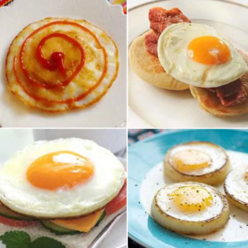 Инструменты Аксессуары для жарки яиц, круглое кольцо, железный кухонный круг, подарок для жарки яиц, домашняя антипригарная форма для омлета, завтрака, сделай сам