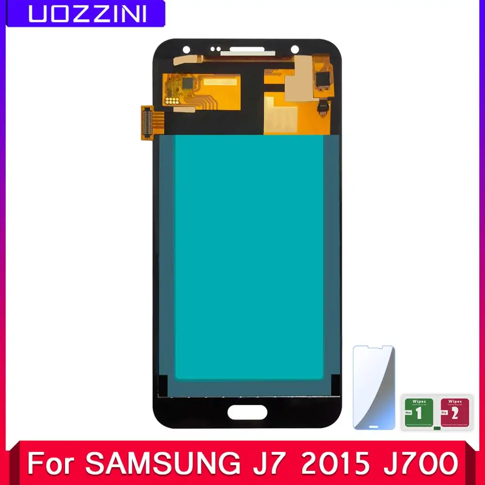 100% протестированная копия OLED Новый ЖК-дисплей для Samsung J7 2015 J700 SM-J700F J700M J700H/DS