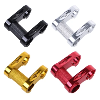 

Bicycle Handlebar Extension Double Flashlight Dual Computer Holder Mount Bracket