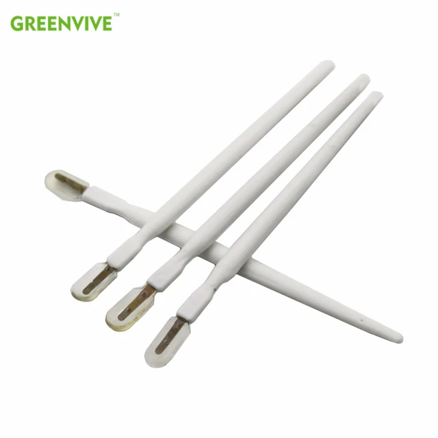 5 db Királyi Zselé Gyűjtemény Toll Műanyag Puha Szilícium Fej Méhészeti Felszerelés Eszköz - Image 2