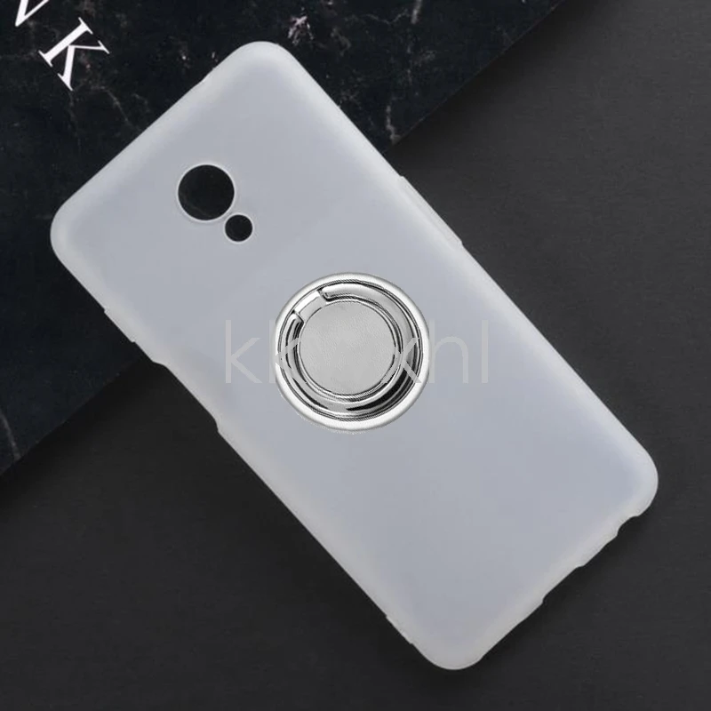 cases for meizu belt For Meizu M6 M6s MX6 M5 M3 Note 8 X8 A5 M5c M5s Pro 6 7 Plus U10 U20 Back Ring Holder Bracket Phone Case TPU Soft Silicone Cover cases for meizu back