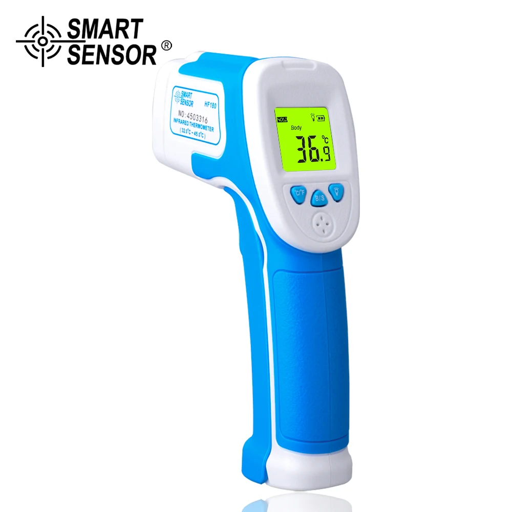 2 in 1 Digital Non-Contact Infrared IR Forehead Human Body /& Surface Temperature Thermometer Electronic Tester for Kids Baby Adult