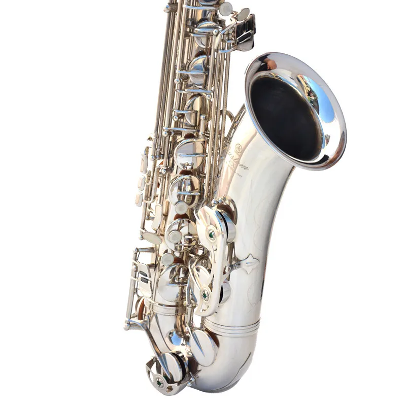 Silver With Nickel Plated Instrument Accessories China Sax Professional Bb Tenor Saxophone | Спорт и развлечения