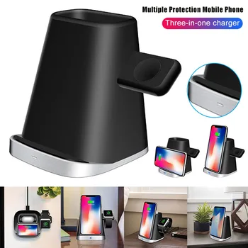 

Multifunctional Wireless Charger Phone Mount Charging Bracket for Smart Phone Watch Headset JR Deals