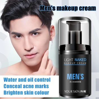 

High Quality Men Pore Primer Face Tone-up Cream Brighten Skin Cosmetic Oil Control Moisturizing